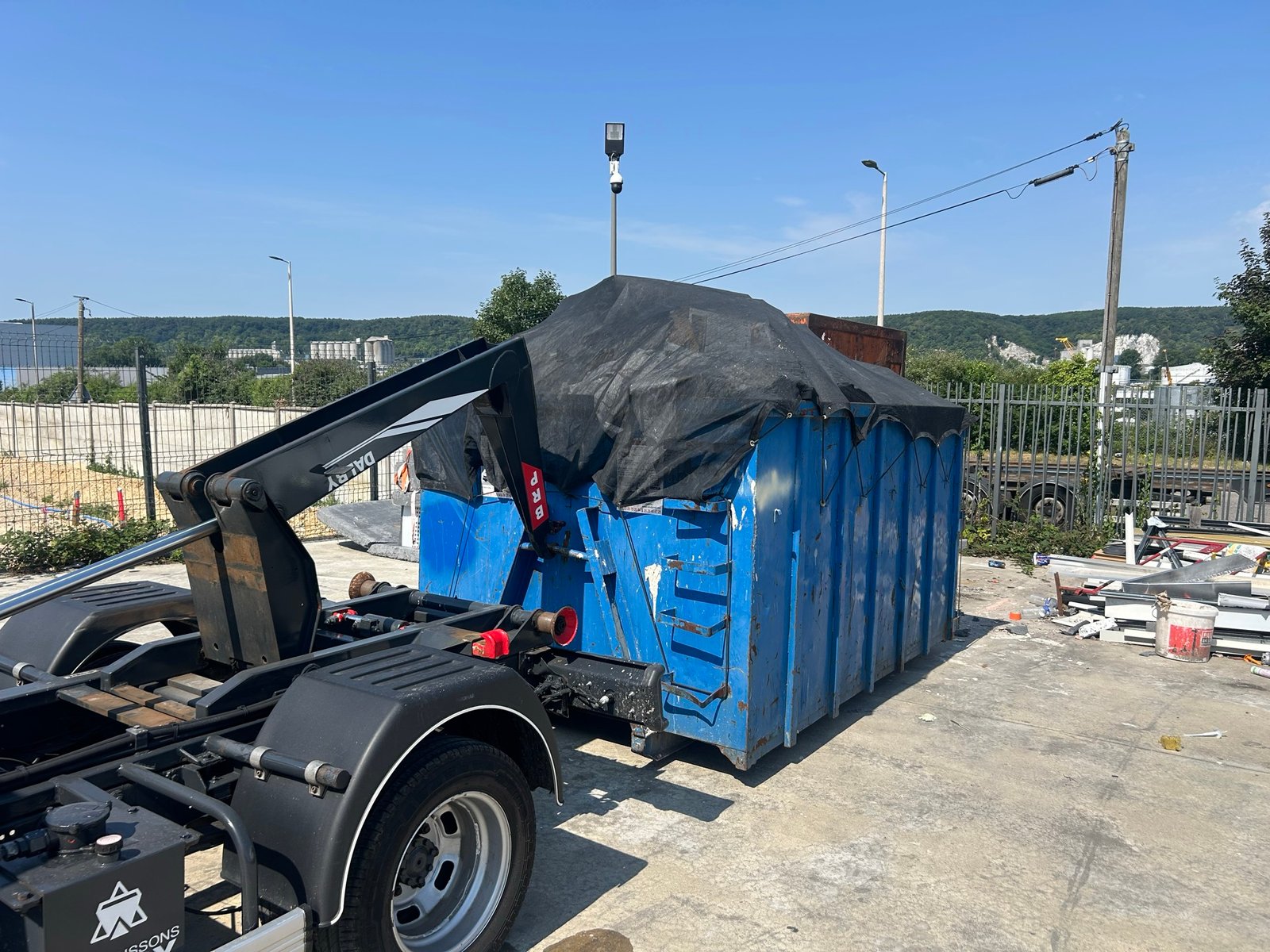 Location de bennes ￼au mois avec rotation à Dieppe