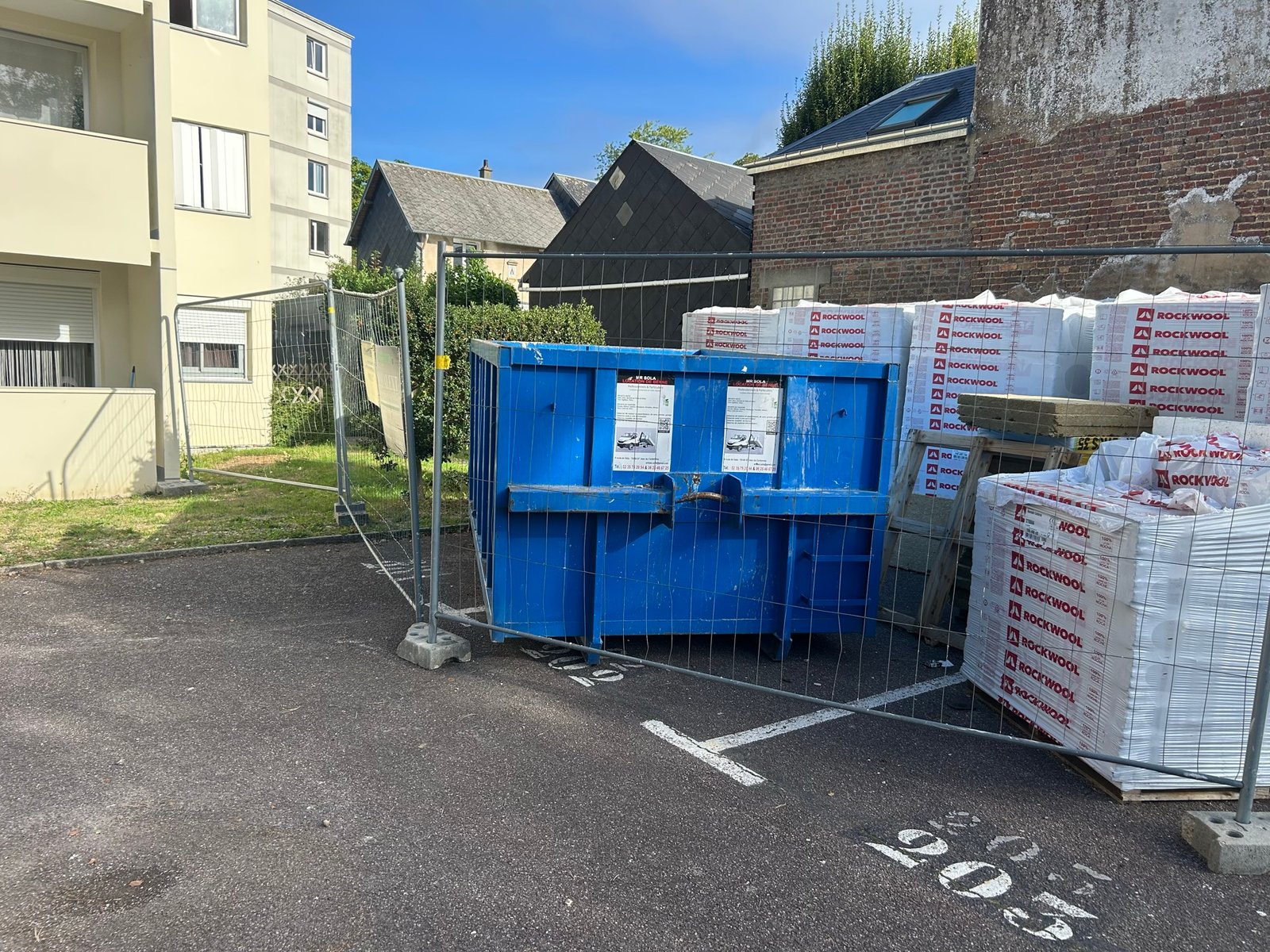 Location de benne pour 6 mois à Bois-Guillaume de 12 m³