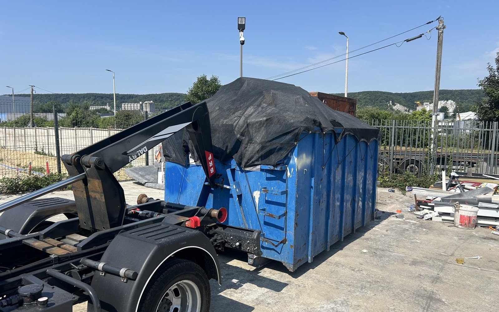 Location de bennes ￼au mois avec rotation à Dieppe