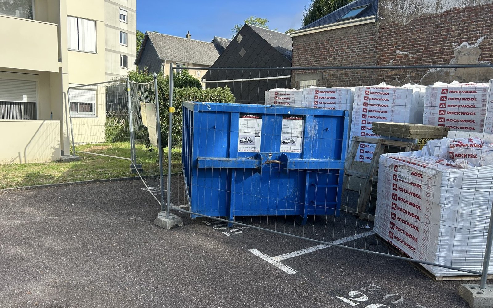 Location de benne pour 6 mois à Bois-Guillaume de 12 m³